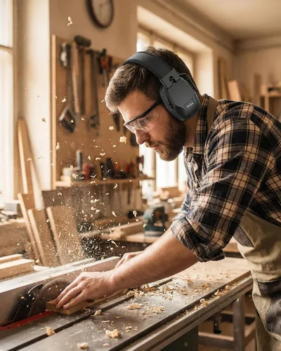 Miniatura 107 de ProCase NRR 28dB Noise Reduction Ear Muffs, Foldable Adjustable Noise Cancelling Headphones