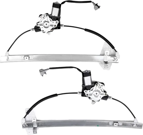 Miniatura 26 de SCITOO Elevalunas eléctrico delantero izquierdo sin motor apto para 1984-1989 para Toyota para 4Runner, 1984-1988 para Toyota para camioneta, 740-910