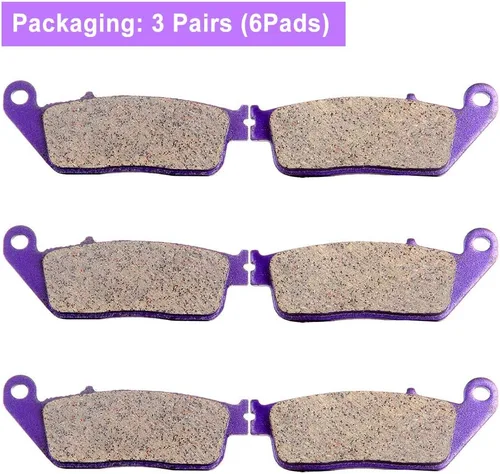 Miniatura 7 de ECCPP Pastillas de freno para Triumph Thunderbird 1998, 1999, 2001, 2002, 2003, para Triumph Thunderbird, 1999, 2001, 2002, 2003, 2004, para Triumph