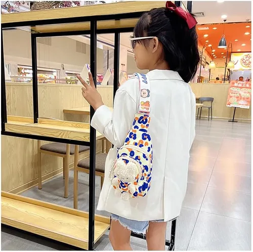 Miniatura 3 de Hiflyer Mochila para niños, mochila kawaii para niños, bolsa de viaje para niños, bolsa de pecho, bolsa cruzada para niños, mini mochila para niñas