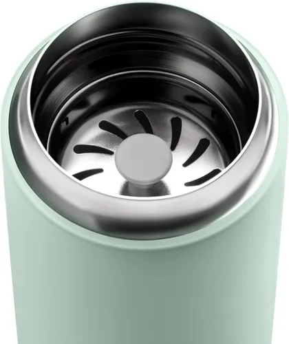 Miniatura 2 de Fellow Carter Move Taza de viaje: Taza de café y té de acero inoxidable con aislamiento al vacío con protector de salpicaduras a presión y Mint Chip