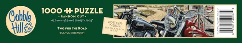 Miniatura 6 de Cobble Hill - Rompecabezas de 1000 piezas, dos para la carretera, póster de muestra incluido