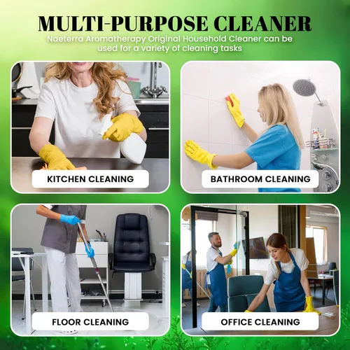 Miniatura 4 de Naeterra Aromatherapy Cleaning Concentrate 32 oz – Limpiador natural multisuperficie multiusos – Fórmula de aceite esencial a base de plantas
