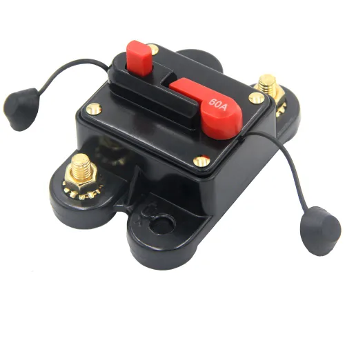 Miniatura 3 de ZOOKOTO - Interruptor de circuito para coche, bote marítimo, bici, estéreo, con interruptor de fusible en línea con reinicio manual de 12 V-24 V CC