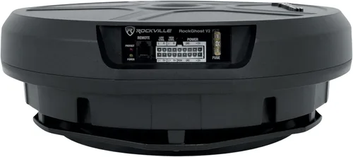 Miniatura 5 de Rockville RockGhost V2 - Subwoofer amplificado para automóvil de 800 W, 11 pulgadas, diseño de neumático de repuesto antirrobo, graves profundos