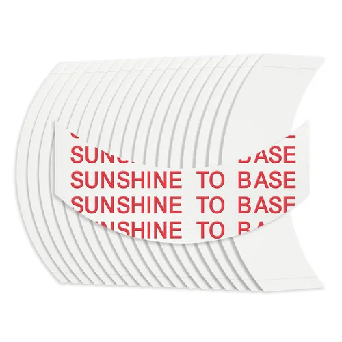 Miniatura 67 de Cinta Sunshine Premium Fabricada en EE. UU. 1522 Cintas adhesivas de doble cara de 3M transparentes para pelucas y toupee, 36 piezas de 1