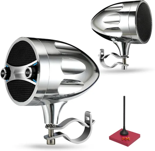 Miniatura 7 de Altavoces Bluetooth para Motocicleta - Impermeables, Altavoces RZR de 200W para ATV, UTV, Carrito de Golf y Moto de Agua