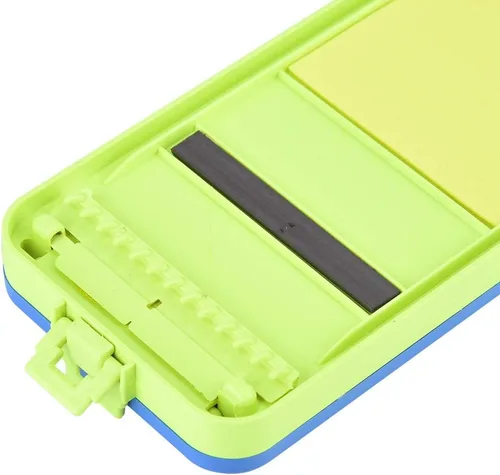 Miniatura 8 de Caja sublina de pesca plegable de doble cara, portátil, 2 capas, líneas sublinas, gancho de pesca, caja de almacenamiento, contenedor organizador