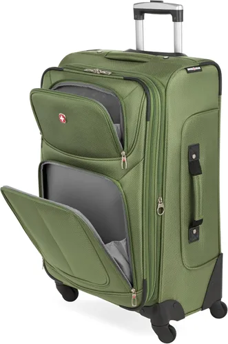 Miniatura 166 de SwissGear - Equipaje suave expandible Sion con ruedas, Negro