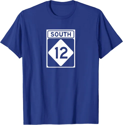 Miniatura 20 de Highway 12 South NC Outer Banks North Carolina Hwy - Camiseta, Negro, S