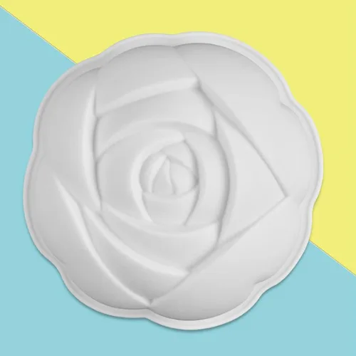 Miniatura 8 de Pure Vie Molde de silicona antiadherente a prueba de fugas de 6.69 pulgadas para pasteles de Navidad, aniversario, cumpleaños, pan, magdalenas, #5