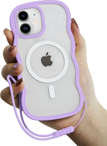 Miniatura 29 de Funda magnética para iPhone 13 Pro Max, funda transparente para iPhone 13 Pro Max, bonita funda para iPhone 13 Pro Max, funda protectora de TPU