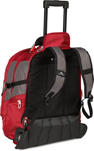 Miniatura 4 de High Sierra XBT mochila con ruedas Carmín/Línea Roja/Negro