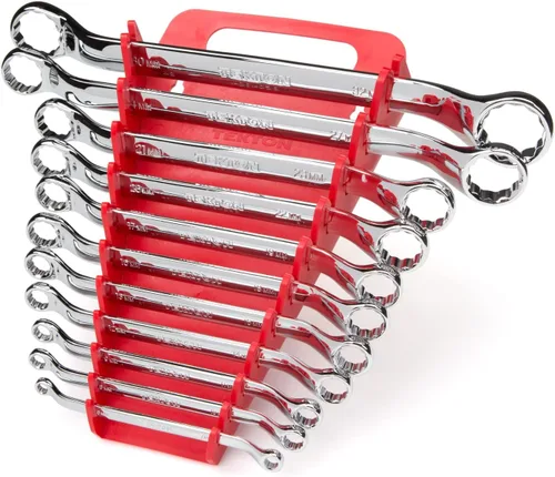 Miniatura 2 de TEKTON WBE24411 - Juego de llaves de extremo de caja con soporte de 45 grados, 11 unidades (6-32 mm)