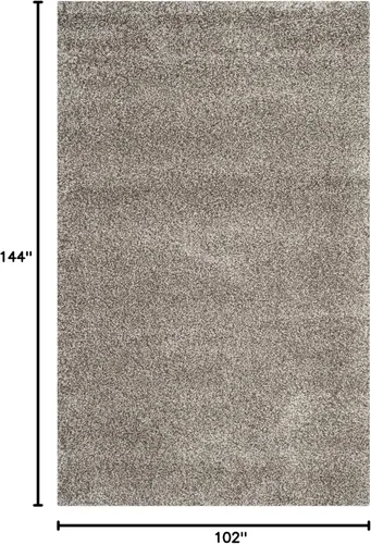 Miniatura 226 de SAFAVIEH Accent Rug 2'x3' - Milan Shag Collection - Modern Design, Dark Beige, Ultra Plush Thick Pile, Ideal for Bedroom, Nursery, Living Room