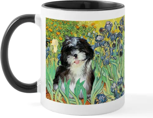 Miniatura 30 de CafePress Cute Shih Tzu Dog Mugs - Taza de café de cerámica de 11 oz (11.0 fl oz)