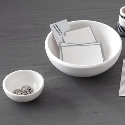 Miniatura 3 de Villeroy & Boch NewMoon Modern Bowl para cereales, sopas, ensaladas o postres hecho de porcelana de primera calidad, apto para lavavajillas, blanco