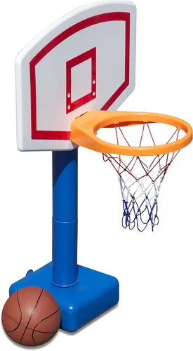 Miniatura 9 de Tablero de baloncesto, cesta Cool Jam Pro, Blanco Juego de baloncesto junto a la piscina (Premium)