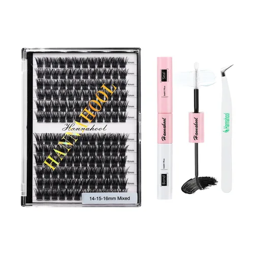 Miniatura 22 de 12 filas - Bandeja grande con pestañas postizas mixtas de 8, 10, 12, 14, 16 mm / mixtas de 14, 15, 16 mm / mixtas de 14 mm - 16 mm / mixtas de 18-20