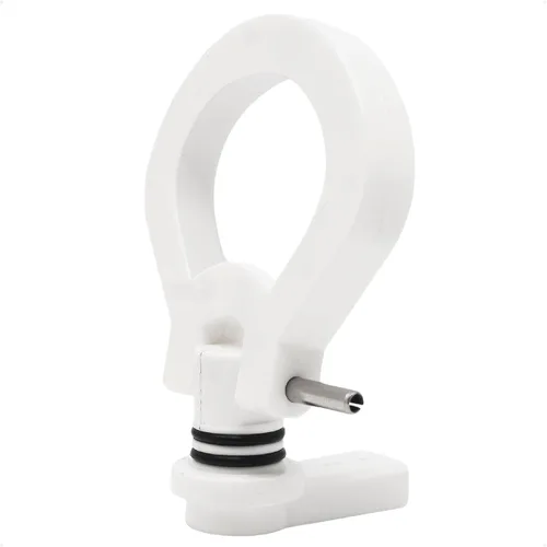 Miniatura 10 de Five Oceans Escotilla de barco, escotilla de acceso marítimo, tapa rectangular para escotilla de barco con pestillo de bloqueo, color blanco roto