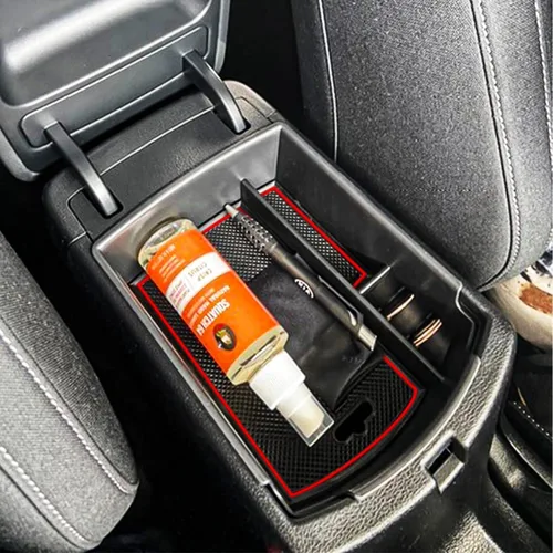 Miniatura 3 de TACORBO - Organizador de consola central compatible con KIA Soul 2020 2021 2022 2023 2024 2025, accesorios para reposabrazos y guantera