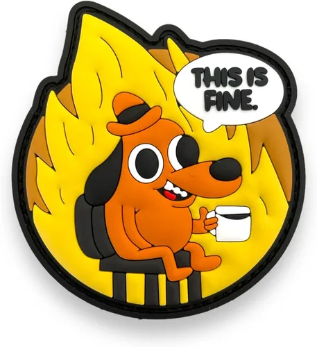 Miniatura 33 de Jestik Parche de PVC, Parches Divertidos, Parche Táctico Humorístico de Moral con Cierre de Gancho y Bucle, Parches Bonitos para Mochilas, Uniformes