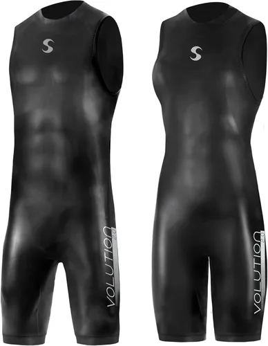 Miniatura 8 de Synergy Traje de neopreno de triatlón 3/0.079 in - Volution sin mangas Quick John Smoothskin Neopreno para natación en aguas abiertas