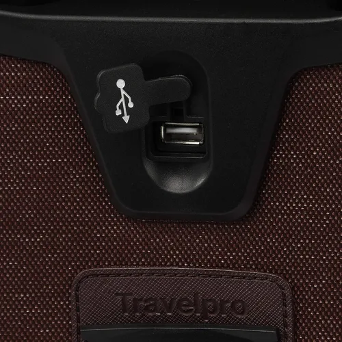 Miniatura 7 de Travelpro Platinum Elite - Rollaboard extensible de 22 pulgadas, Bordeaux, Platinum Elite Softside - Equipaje vertical expandible