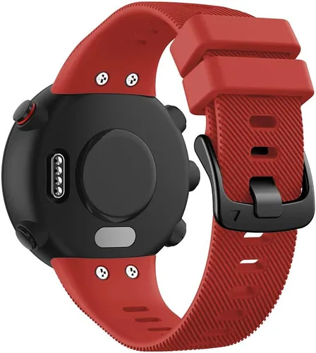Miniatura 14 de REYDA Correa de silicona compatible con Garmin Swim 2/Forerunner 45, suave, flexible, transpirable, correa de reloj de silicona deportiva