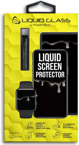 ProofTech Protector de pantalla de cristal líquido para hasta 4 dispositivos | Universal para todos los smartphones, tabletas, relojes inteligentes