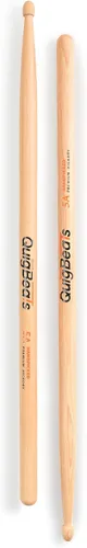 Miniatura 7 de QuigBeats - Baquetas de batería prémium de nogal 5A, baquetas a juego para adultos y niños, 1 par, A