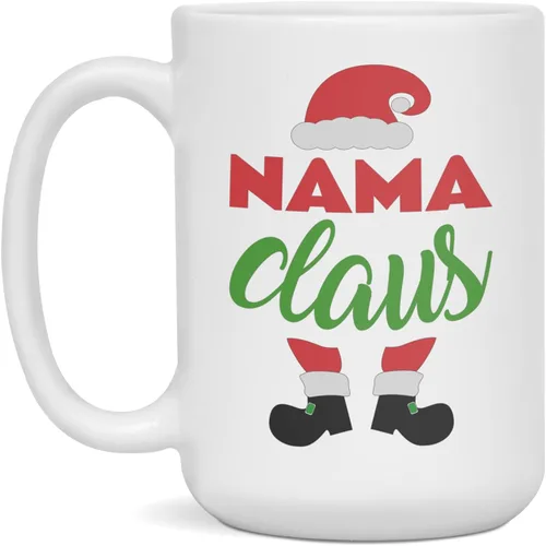 Miniatura 3 de Nama Claus Christmas Mug for Nama Santa Mug for Nama, 11-Ounce White