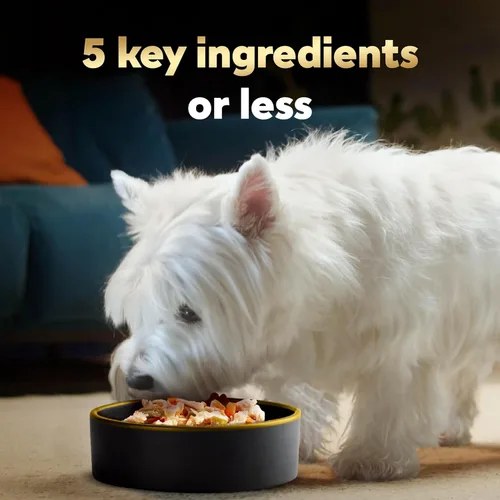 Miniatura 3 de Thierry Mugler Cesar Simplemente elaborado para adultos para adultos Comida para perros Comida Topper Variedad Pack, Pollo, Zanahorias, Y Frijoles