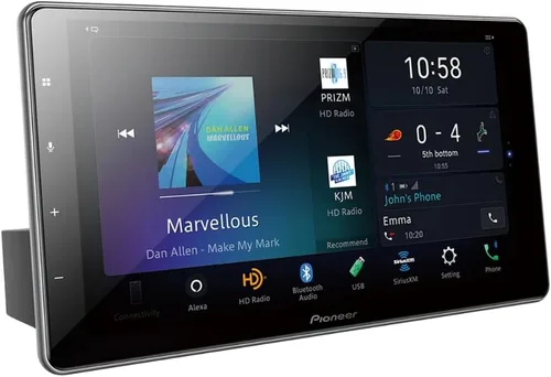 Miniatura 3 de DMH-WT7600NEX - Receptor multimedia con pantalla flotante táctil capacitiva HD de 9