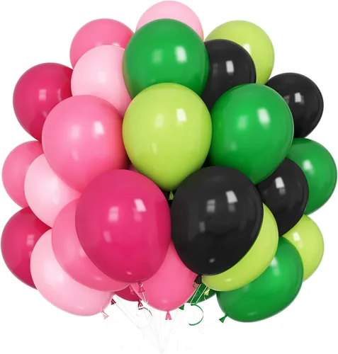 Miniatura 10 de Dagelar Globos de color negro, dorado y beige, 60 globos de arena negra dorada y blanca, globos de fiesta con confeti dorado metálico
