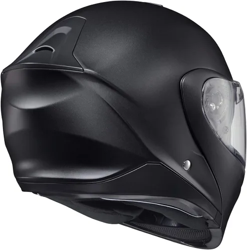 Miniatura 4 de ScorpionEXO GT930 - Casco integral de motocicleta Transformer para adultos con bolsillos para altavoces con Bluetooth, aprobado por DOT y ECE, Negro