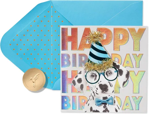 Miniatura 10 de Papyrus Tarjeta de cumpleaños para perros (Celebrating You Today)