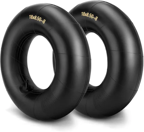 Tubo interior de 18 x 8.50-8/18 x 9.50-8, con vástago de válvula TR-13, tubo interior de repuesto de 18 x 8.50/9.50-8 para carrito de golf, tractor,