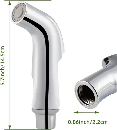 Miniatura 4 de Accesorio universal para rociador para fregadero de cocina, cabezal de rociador lateral de fregadero compatible con grifos Níquel cepillado