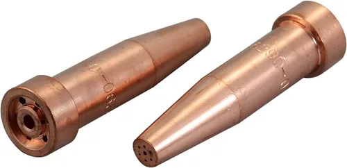 Miniatura 8 de RIVERWELD Puntas de corte de acetileno 6290 tamaño 2 y 6290-2 para soplete de cortador de oxígeno Oxy Oxyfuel hecho de cobre, paquete de 2
