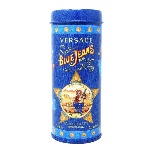 Miniatura 3 de Versace Blue Jeans Colonia 2.5 Oz Eau De Toilette Spray Para Hombre