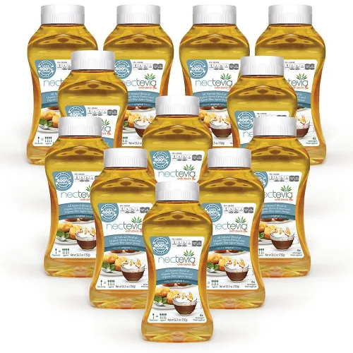 Miniatura 6 de Nectevia New England Maple - Néctar de agave con infusión de stevia, paquete de 2