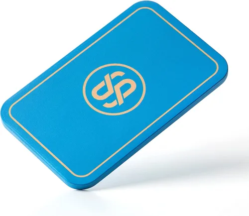 SLOWPLAY Godel - Placas rectangulares de fichas de póquer, paquete de 10 unidades, placas profesionales de estilo europeo sin denominación, Azul