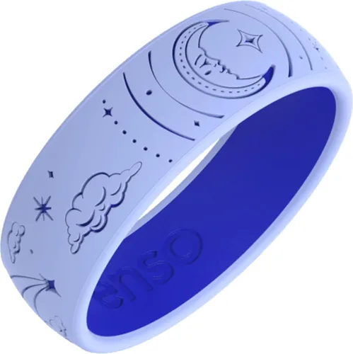 Miniatura 28 de Enso Rings Signature Etched Collection - Anillos clásicos de silicona grabados - Diseño cómodo y flexible - Fabricado en Estados Unidos