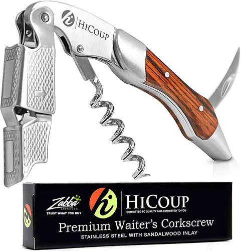 Miniatura 12 de Sacacorchos para camareros De HiCoup. Premium, todo-en-uno sacacorchos, abre botellas y cortador de lámina, Fine Ying Yang