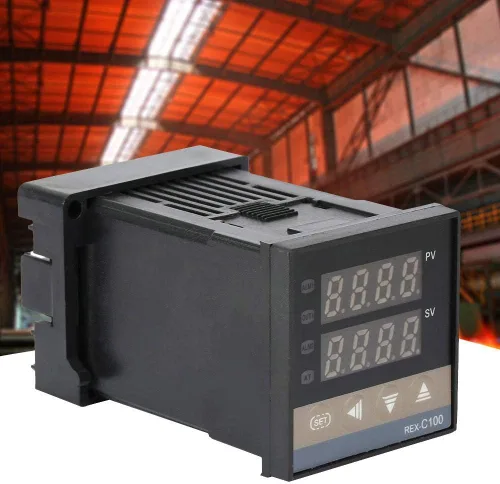 Miniatura 4 de REX-C100FK02-M* AN PID controlador de temperatura digital Salida de relé termopar tipo K, termostato