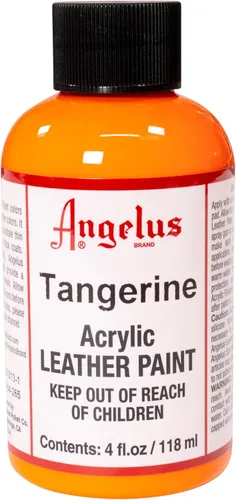 Miniatura 138 de Angelus - Pintura acrílica para cuero, 4 Fl Oz, color blanco - Pintura para cuero profesional flexible, resistente a grietas, arañazos