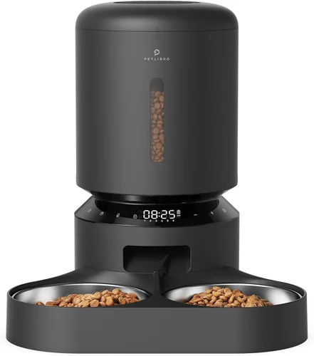 PETLIBRO Comedero Automático para Gatos, Dispensador de Comida para Mascotas con Preservación de Frescura, Comederos Temporizados para Gatos con
