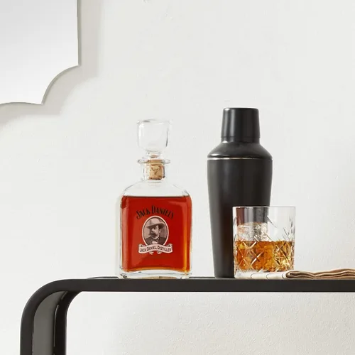 Miniatura 4 de Jack Daniel's Decantador con logotipo de Barware Cameo con licencia