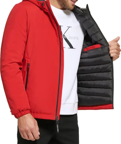 Miniatura 3 de Calvin Klein Men's Hooded Windbreaker